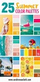 25 Summer Color Palettes | Inspiring color schemes by Sarah Renae Clark ...