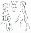 Anime Boy Side Profile Full Body Anime boy drawing step by step