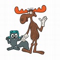 Rocky and Bullwinkle publicity cel from the Rocky and Bullwinkle TV Show