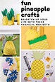 Loving these fun pineapple crafts - so many ways to bring a touch of ...