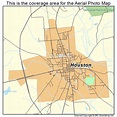 Aerial Photography Map of Houston, MS Mississippi