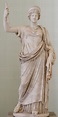 Hera_Farnese_MAN_Napoli. Statue of Hera of the Ephesus-Vienna type ...