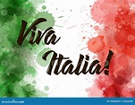 Viva Italia background stock vector. Illustration of elections - 126962631