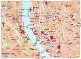 Carte de Budapest : Plan touristique Budapest