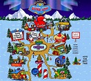 SANTA CLAUS AT CLAUS.COM | Santa north pole, North pole map, Christmas ...