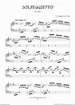 Bach - Solfeggietto in C minor sheet music for piano solo [PDF]