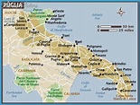 Cartina Puglia Map Of Puglia And Basilicata Vacanze In Italia | Images ...