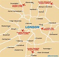 Map of London Stansted Airport (STN): Orientation and Maps for STN ...