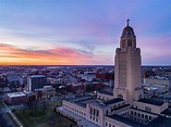 Nebraska State Capitol Building at Sunset Photograph by Mark Dahmke ...
