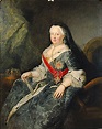 Johanna Elisabeth of Holstein-Gottorp | Antoine Pesne | 1750-60? | oil ...