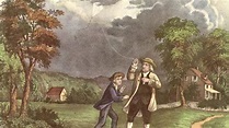 Franklin flies kite during thunderstorm - Jun 10, 1752 - HISTORY.com