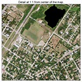 Aerial Photography Map of Groesbeck, TX Texas