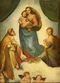 RAFAEL. Madonna Sixtina. 1513-1514. Galería de Pinturas de Maestros ...