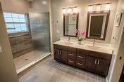 West Lafayette Contemporary Master Bathroom Remodel - Riverside ...