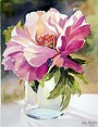 Watercolor Pictures, Watercolor Flowers Paintings, Flower Art Painting ...