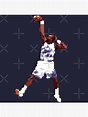 "Karl Malone pixel dunk Qiangy" Poster for Sale by qiangdade | Redbubble
