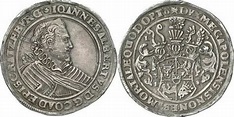 1 Thaler - John Albert II - Ducado de Mecklemburgo-Güstrow – Numista