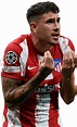 José Maria Gimenez Atlético Madrid football render - FootyRenders