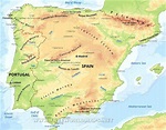 Map Of Iberian Peninsula | Time Zones Map World