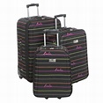 LULU CASTAGNETTE Set de 3 valises Noir - Achat / Vente set de valises ...