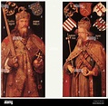 Alberto Durero - Emperador Carlomagno Emperador Segismundo C 1512 ...