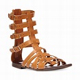 Steve Madden Womens Ceaserr Flat Gladiator Sandals in Brown (Cognac ...