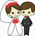 Resultado de imagen para dibujos de casados | boda | Perkawinan ...