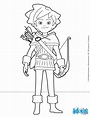 Dibujos para colorear robin hood - es.hellokids.com