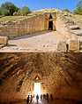 The Tomb of Agamemnon is a large beehive tomb on Panagitsa Hill at ...