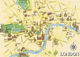 Centro De Londres Mapa - Mapa De Portugal