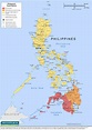 Global Map Of The Philippines - United States Map