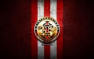 Download imagens Internacional FC, ouro logotipo, Serie A, vermelho de ...