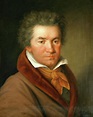 Portrait of Ludwig van Beethoven -1770 - 1827- German composer and ...