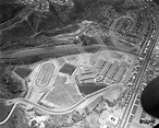 Clairemont High School - aerial - 1958 - San Diego History Center