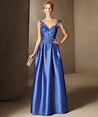 63 vestidos azules de fiesta que querrás lucir en las bodas