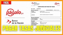 COMO PAGAR TASAS JUDICIALES Y CEDULA DE NOTIFICACION EN LINEA PAGALO.PE ...
