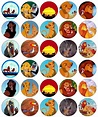 Details about 30 x Lion King Cupcake Toppers Edible Wafer Paper Fairy ...