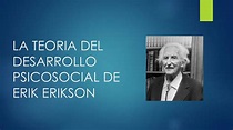 Erik Erikson: teoría psicosocial - Mind Map