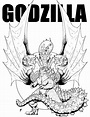 Godzilla Free Coloring Page - Free Printable Coloring Pages