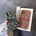 Céline Designer Iphone Cover Case for Iphone 13 mini 13 pro max Celine ...