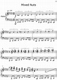 Mixed Nuts - Sheet music for Piano