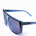 GUCCI Studded Shield Sunglasses GG 3705/S Blue 549530