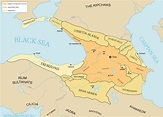 The Kingdom of Georgia its vassals and its dependencies from 1184-1230 ...