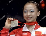 Chinese Gymnast Yang Yilin Poses Her Editorial Stock Photo - Stock ...