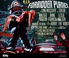 Planeta prohibido cartel para la película de MGM de 1956 Fotografía de ...