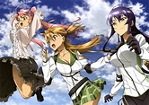 Highschool Of The Dead Rei Miyamoto Saeko Busujima Saya Takagi ...