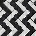 HIGH RESOLUTION TEXTURES: Seamless marble black & white tile pattern ...