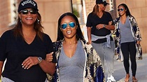 It's Good To Be Queen! Latifah Enjoys Romantic Stroll With Pretty ...