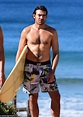 Home And Away's Rohan Nichol films scenes shirtless | Daily Mail Online