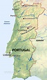 Mapa Portugal